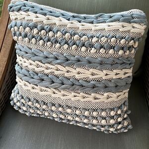 Nicole Miller Boho Textured Accent Pillow Cover (1)